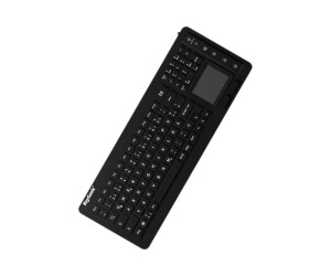 KEYSONIC KSK -6231inel - keyboard - with touchpad