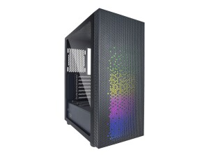 AZZA Celesta 340 - Mid tower - ATX - Seitenteil mit Fenster (gehärtetes Glas)