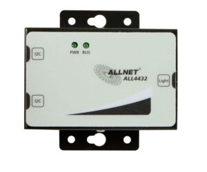 Allnet 103915. Width: 79 mm, depth: 50 mm, height: 24 mm. Certification: CE. Packaging content: 1x all4432 Brightness sensor 1x Connection Cable