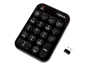 LogiLink Tastatur-und-Maus-Set - kabellos - 2.4 GHz
