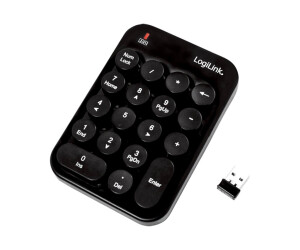 LogiLink Tastatur-und-Maus-Set - kabellos - 2.4 GHz