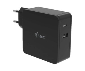 i-tec USB-C CHARGER - Netzteil - Wechselstrom 100-240 V