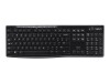 Logitech Wireless Keyboard K270 - Tastatur - kabellos