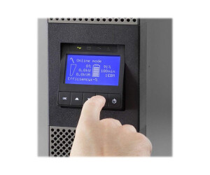 Eaton 9PX 9PX6KIRTN - USV (in Rack montierbar/extern) - Wechselstrom 200/208/220/230/240 V - 5400 Watt - 6000 VA - RS-232, USB, Ethernet 10/100/1000 - PFC - 3U - 48.3 cm (19")