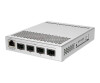 MikroTik CRS305-1G-4S+IN - Switch - 4 x SFP+ + 1 x 10/100/1000 (PoE)