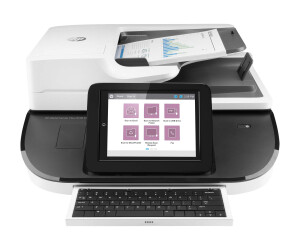 HP Digital Sender Flow 8500fn2 - Dokumentenscanner - Flachbett: CCD / ADF: CIS - Duplex - 216 x 864 mm - 600 dpi x 600 dpi - bis zu 92 Seiten/Min. (einfarbig)