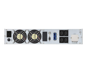 BlueWalker PowerWalker VFI 3000 CRM LCD - USV (in Rack montierbar/extern) - AC 110-300 V - 2400 Watt - 3000 VA - 9 Ah - RS-232, USB - Ausgangsanschlüsse: 4 - 2U - 48.3 cm (19")