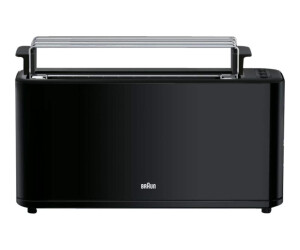 Braun Purease HT3110BK - Toaster - 1 slot