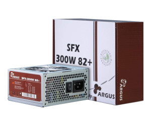 Inter -Tech Argus SFX -300W 82+ - power supply (internal) - SFX12V