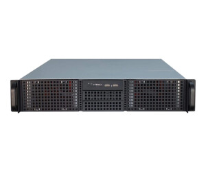 Inter -Tech IPC 2U -20255 - Rack assembly - 2U - Full AT - without power supply (EPS2U)