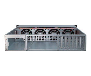 Inter -Tech IPC 2U -20255 - Rack assembly - 2U - Full AT - without power supply (EPS2U)