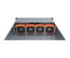 Inter -Tech IPC 2U -20255 - Rack assembly - 2U - Full AT - without power supply (EPS2U)