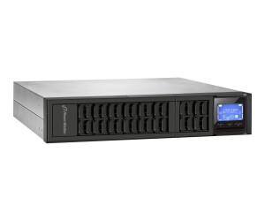 Bluewalker Powerwalker VFI 2000CRM LCD - UPS (mountable in rack/external) - 1600 watts - 2000 VA 9 AH - RS -232, USB - Output connections: 4 - 2U - 48.3 cm (19 ")