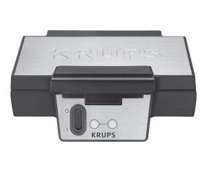 Krups F DK2 51 - Waffeleisen - 850 W - Black/Stainless