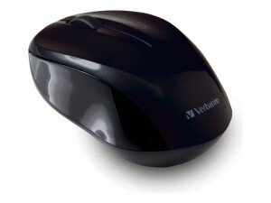 Verbatim Wireless Mouse GO NANO - Maus - optisch - kabellos - RF - kabelloser Empfänger (USB)