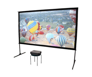 Elite Screens Yard Master 2 Series OMS150H2-DUAL - Projektionsschirm mit Beinen - 381 cm (150")