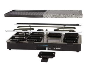 Bomann RG 2279 CB 2 in 1 - Raclette/Grill/Hei&szlig;er Stein