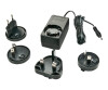Lindy Multi Country Switching AC Adapter - Netzteil - 3 A (Gleichstromstecker 3,5 x 1,35 mm)