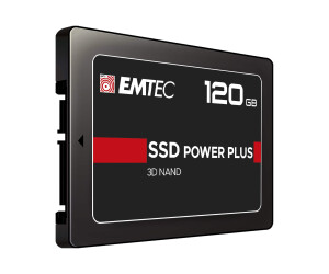 EMTEC X150 Power Plus 3D NAND - 120 GB SSD - intern - 2.5" (6.4 cm)