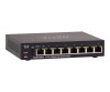 Cisco 250 Series SG250-08HP - Switch - Smart - 8 x 10/100/1000 (PoE+)