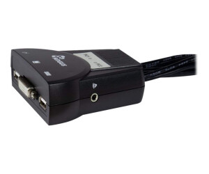 Inter-Tech KVM-LS-21DA DVI - Video- / USB- / Audio-Kabel