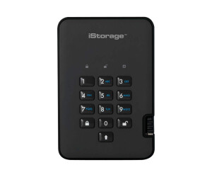 ISTORAGE Diskashur? - hard drive - encrypted - 3 TB - external (portable)