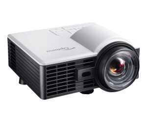 Optoma ML1050ST+ - DLP projector - RGB LED - 3D - 1000 LM - WXGA (1280 x 800)