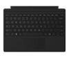 Microsoft Surface Pro Type Cover with Fingerprint ID - Tastatur - mit Trackpad, Beschleunigungsmesser - hinterleuchtet - QWERTZ - Deutsch - Schwarz - kommerziell - für Surface Pro (Mitte 2017)