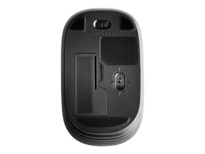 Kensington Pro Fit Mobile - Maus - rechts- und linkshändig - Laser - 2 Tasten - kabellos - 2.4 GHz - kabelloser Empfänger (USB)
