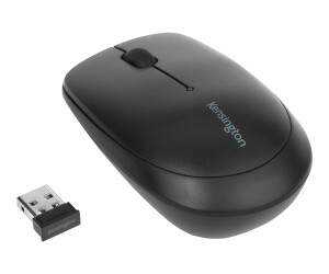 Kensington Pro Fit Mobile - Mouse - right and left -handed - laser - 2 keys - wireless - 2.4 GHz - Wireless recipient (USB)
