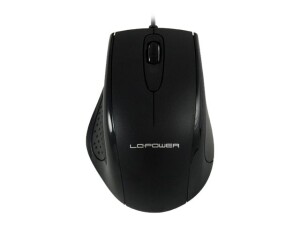 LC-Power M710B - Maus - optisch - 3 Tasten - kabelgebunden