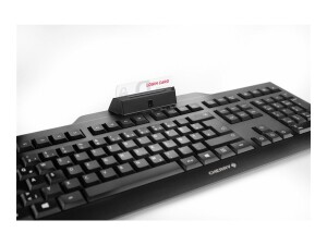 Cherry KC 1000 SC - Tastatur - Deutsch - Schwarz