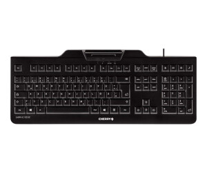 Cherry KC 1000 SC - Tastatur - Deutsch - Schwarz
