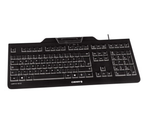 Cherry KC 1000 SC - keyboard - German - black