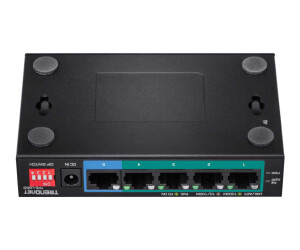 Trendnet TPE LG50 - Switch - Unmanaged - 4 x 10/100/1000 (POE+)