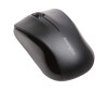 Kensington Wireless ValuMouse - Maus - rechts- und linkshändig - optisch - 3 Tasten - kabellos - 2.4 GHz - kabelloser Empfänger (USB)