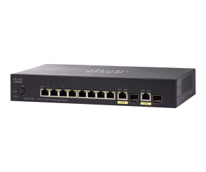 Cisco Small Business SF352-08P - Switch - L3 - managed - 8 x 10/100 (PoE+)