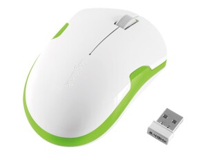 LogiLink Mini - Maus - optisch - 3 Tasten - kabellos -...