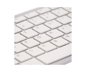 R-Go Compact Tastatur, AZERTY (BE), weiß,...