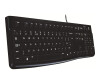 Logitech K120 - keyboard - USB - USA