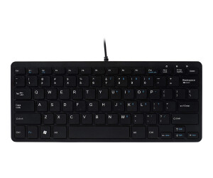 R-Go Compact - Tastatur - USB - QWERTZ - Deutsch