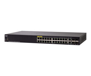 Cisco Small Business SF350-24P - Switch - L3 - managed - 24 x 10/100 (PoE+)