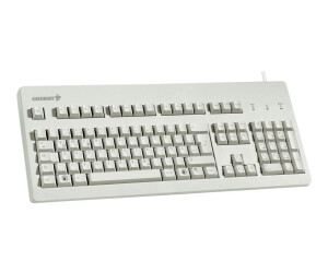 Cherry G80-3000 - keyboard - PS/2, USB - GB