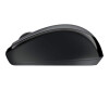 Microsoft Wireless Mobile Mouse 3500 - Mouse - right and left -handed - optically - 3 keys - wireless - 2.4 GHz - Wireless recipient (USB)