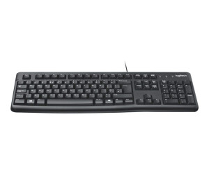 Logitech K120 - keyboard - USB - Qwerty - US