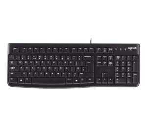 Logitech K120 - keyboard - USB - Qwerty - US