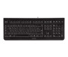 Cherry KC 1000 - Tastatur - Deutsch - Schwarz
