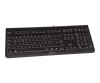 Cherry KC 1000 - keyboard - German - black