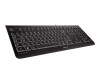 Cherry KC 1000 - keyboard - German - black