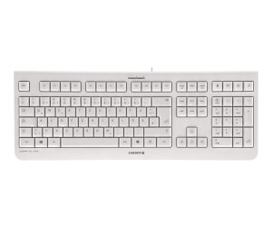 Cherry KC 1000 - Tastatur - Deutsch - Hellgrau